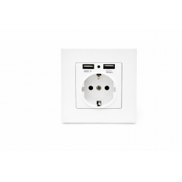 IP kamera paslėpta sienos rozetėje